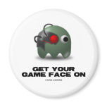 Borg (Retro Avatar Game Face) Magnets