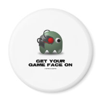 Borg (Retro Avatar Game Face) Refrigerator Magnet