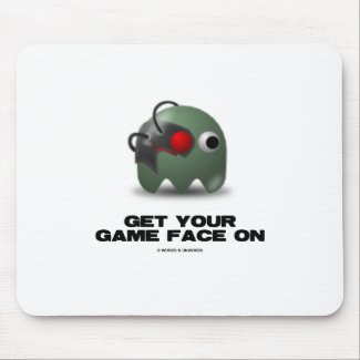 Borg (Retro Avatar Game Face) mousepad