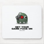 Borg (Retro Avatar Game Face) Mouse Pad