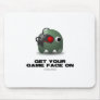 Borg (Retro Avatar Game Face) Mouse Pad