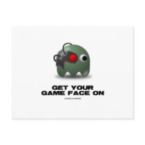 Borg (Retro Avatar Game Face) Post Card