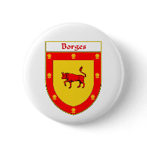 Borges Coat of Arms/Family Crest buttons