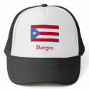Borges Puerto Rican Flag hats by NameGame Borges Puerto Rican Flag hats