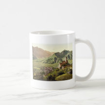 Borgo (i.e., Borgo Valsugana) with Telvano Castle Coffee Mug