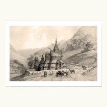 Borgund Stave Church posters