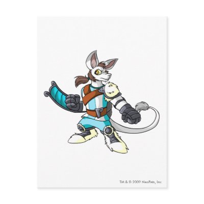 Bori Terror Mountain Player Postcard by neopets