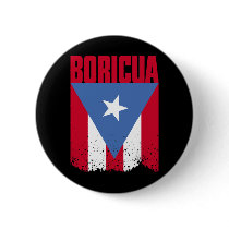 Boricua Flag Button