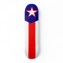Boricua Flag Skateboard