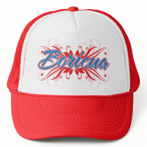 Boricua Floral hats