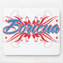 Boricua Floral mousepads