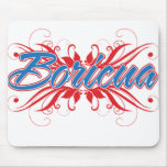 Boricua Floral mousepads