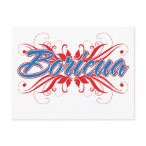 Boricua Floral Postcard