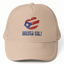 Boricua Girl Trucker Hats