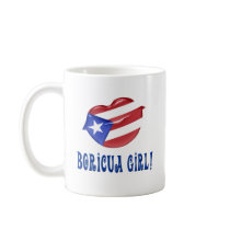 Boricua Girl Coffee Mugs