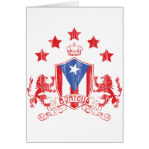 Boricua Heraldy Card