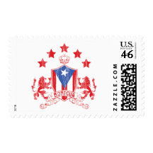 Boricua Heraldy Postage