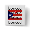Boricua love button by JustAGal Boricua love button