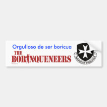 Boricua - pegatina para el parachoques etiqueta de parachoque