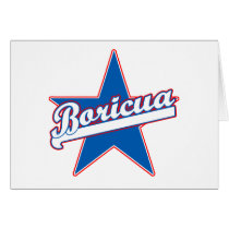 Boricua Products and T shirts Greeting Cards