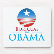 Boricuas for Obama Mouse Pad