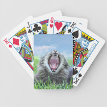 Boring card game playing cards