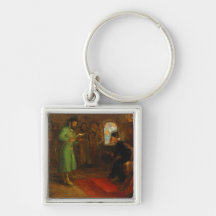Boris Godunov with Ivan the Terrible Keychain