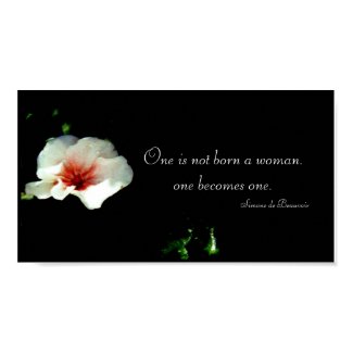 Born a Woman Print print