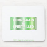 Born Again Agrainofmustardseed.com Mouse Pad mousepads