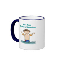 Born Again Boy in Water mugs