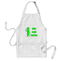 Born Again Martian aprons