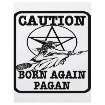 Born Again Pagan #002 flyers