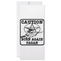 Born Again Pagan #002 rack cards