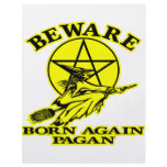 Born Again Pagan Flyer Design