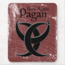 Born Again Pagan Mousepad
