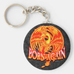 Born Again Phoenix Keychains