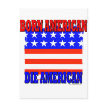 Born American postcards