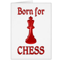 Born for Chess Cards
