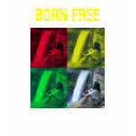 Born Free, OPL rasta color - Ladies'... 4 Lori :) t-shirts