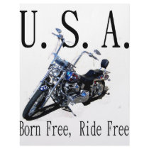 Born Free, Ride Free Customized Letterhead