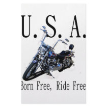 Born Free, Ride Free Personalized Stationery