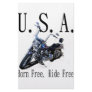 Born Free, Ride Free Personalized Stationery