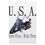 Born Free, Ride Free Personalized Stationery