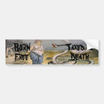Born Free Taxed to Death-Change Text Bumper Stickers