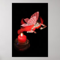 Born from Candle Light Posters