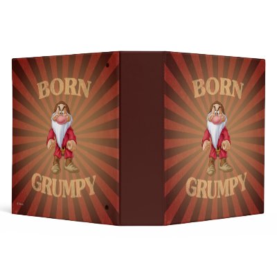 Born Grumpy binders