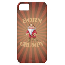 Born Grumpy iPhone 5 Case