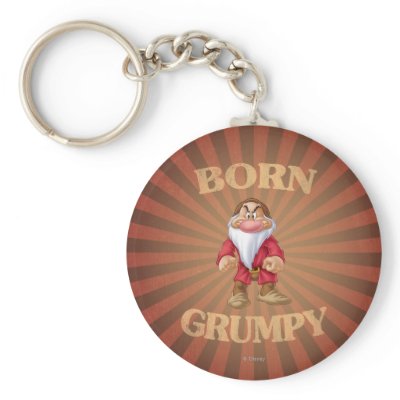 Born Grumpy keychains