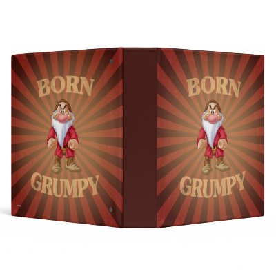 Born Grumpy binders