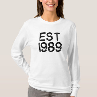 est 1989 shirt